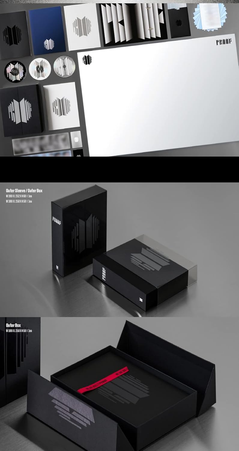 Dreamus BTS Bangtan Boys – Proof Standard Edition [BTS Anthology Album] CD + gefaltetes Poster + ext