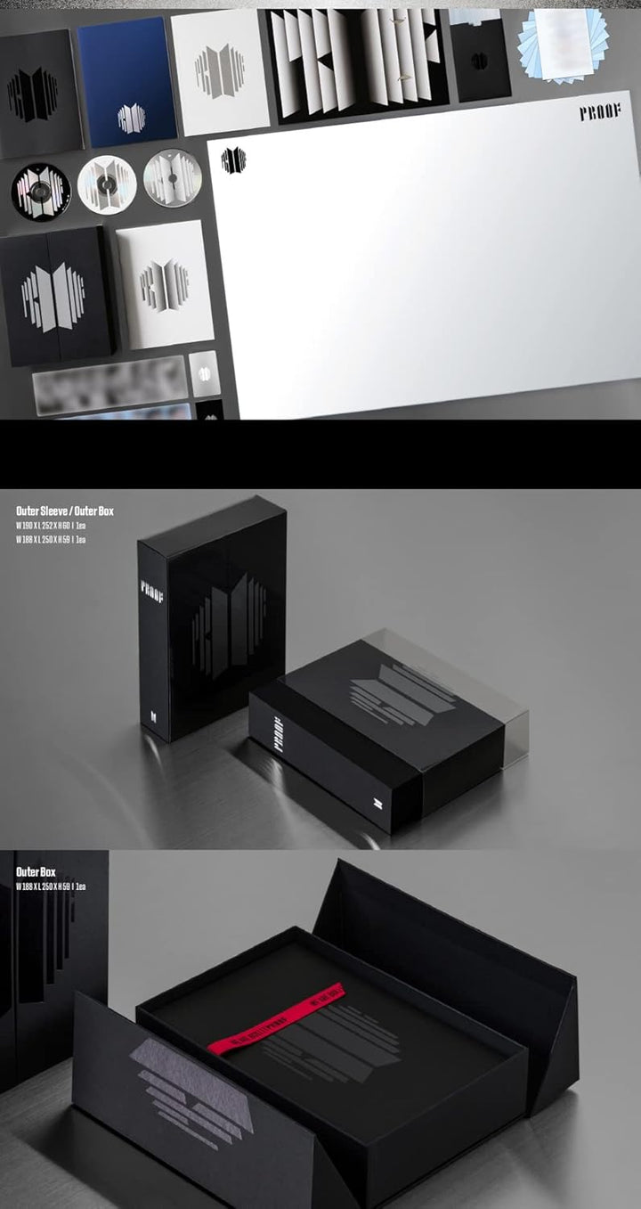 Dreamus BTS Bangtan Boys – Proof Standard Edition [BTS Anthology Album] CD + gefaltetes Poster + ext