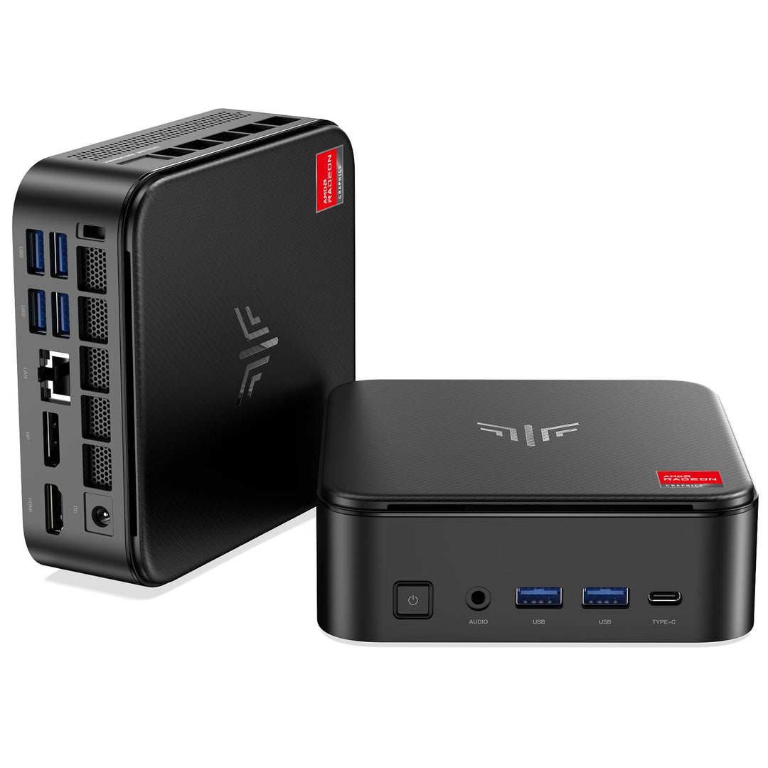 NiPoGi E3B Mini PC W-11 Pro ΑΜD Ryzen 5 7430U(Max 4.3GHz,6C/12T,Besser Als 5500U/5675U),16GB RAM+512
