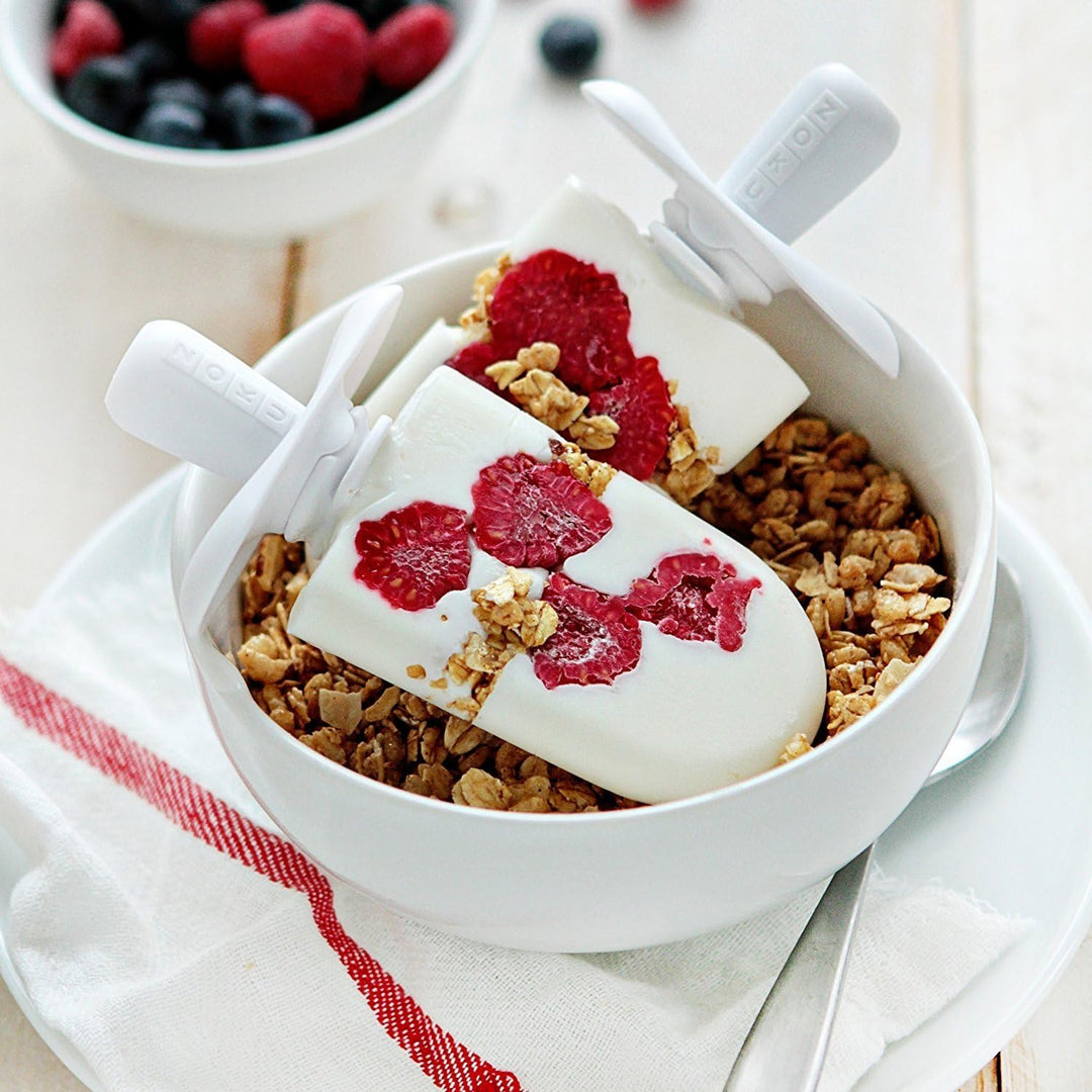 Zoku POP-Eiszubereiter für 3 EIS am Stiel, Kunststoff, White, 28x28x12 cm