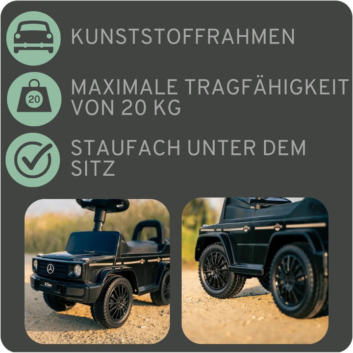 Mercedes Benz G350D rutscher 1 Jahr (Dunkelschwarz), Dunkelschwarz