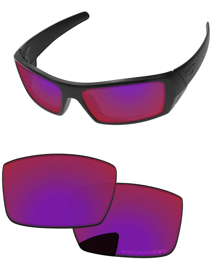 PapaViva Ersatzlinsen für for Oakley Gascan OO9014 Midnight Sun - Polarisiert, Midnight Sun - Polari