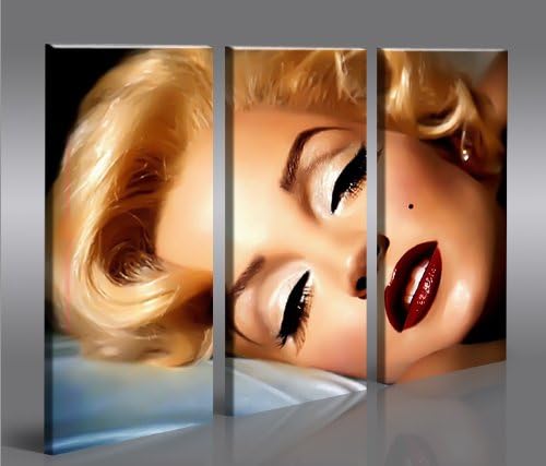 islandburner Bild Bilder auf Leinwand Marilyn Monroe V14 XXL Poster Leinwandbild Wandbild Dekoartike