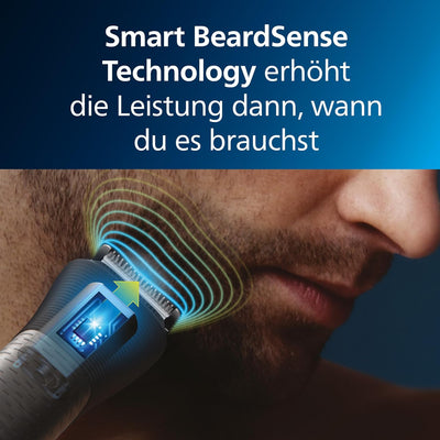 Philips Multigroom Series 9000, 13-in-One-Barttrimmer und Haarschneider inkl. OneBlade,  für Gesicht