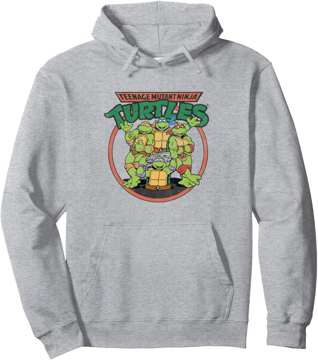Teenage Mutant Ninja Turtles Classic Circle Logo Pullover Hoodie