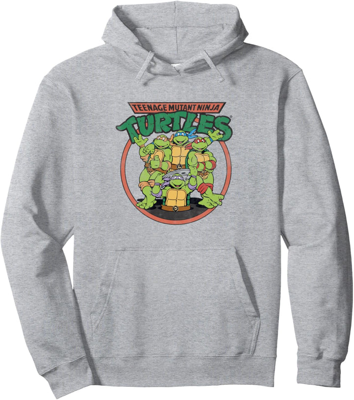 Teenage Mutant Ninja Turtles Classic Circle Logo Pullover Hoodie