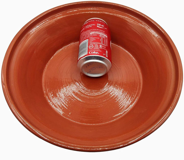 Tajine Terracotta-Topf Ethnischer Teller Marokkanisch Tunesisch XL 32 cm 2910201103