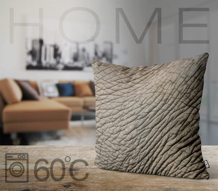 VOID Elefant Elefantenhaut-Druck Kissenbezug Kissenhülle Sofakissen Kissen Deko Outdoor-Kissen Dekok