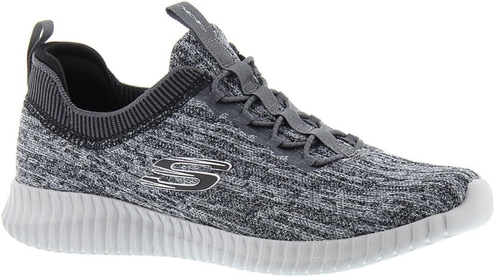 Skechers Herren Elite Flex Hartnell Halbschuhe 39.5 EU Gray Black Mesh Trim, 39.5 EU Gray Black Mesh