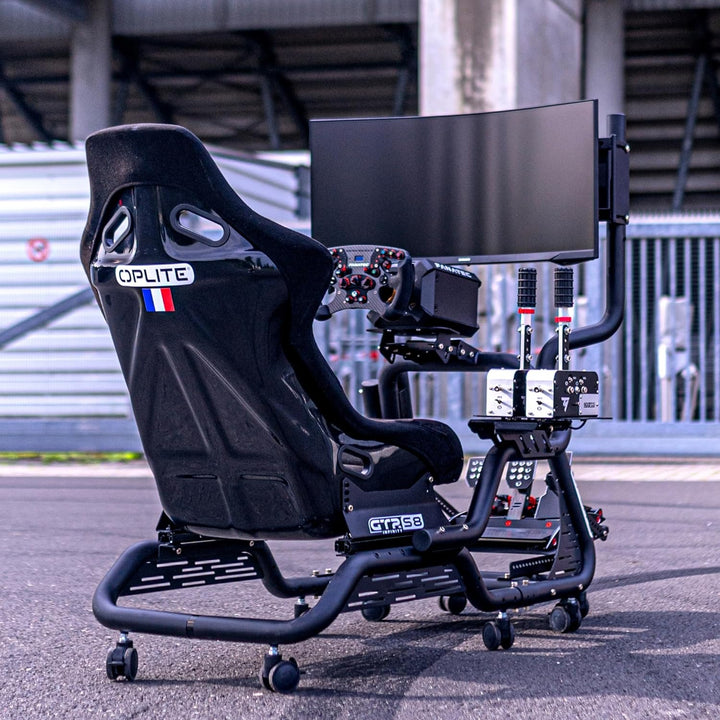 OPLITE - Bildschirm Stütze für GTR Racing Cockpit Monitor Stand, Monitor Stand