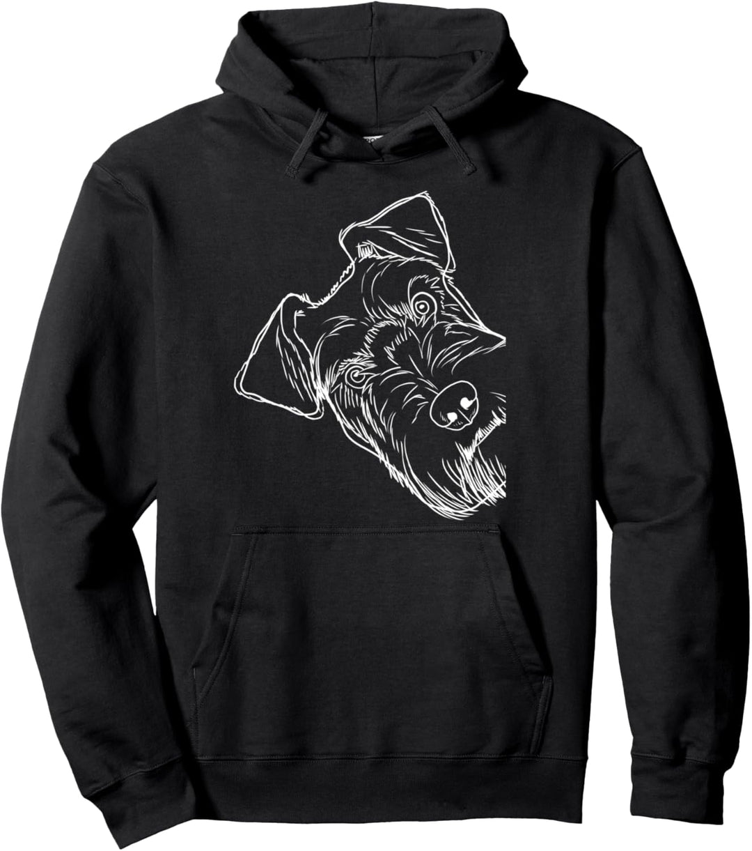 Hund Schnauzer Pullover Hoodie
