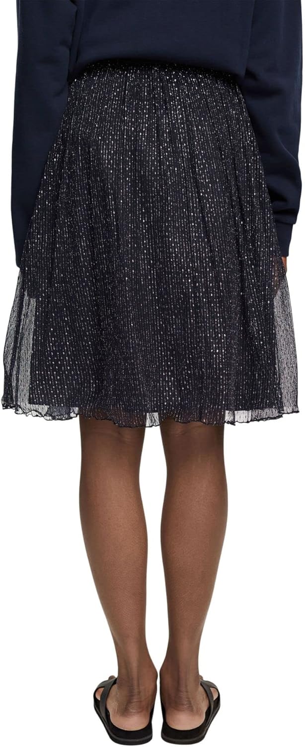 ESPRIT Damen Rock 32 400/Navy, 32 400/Navy