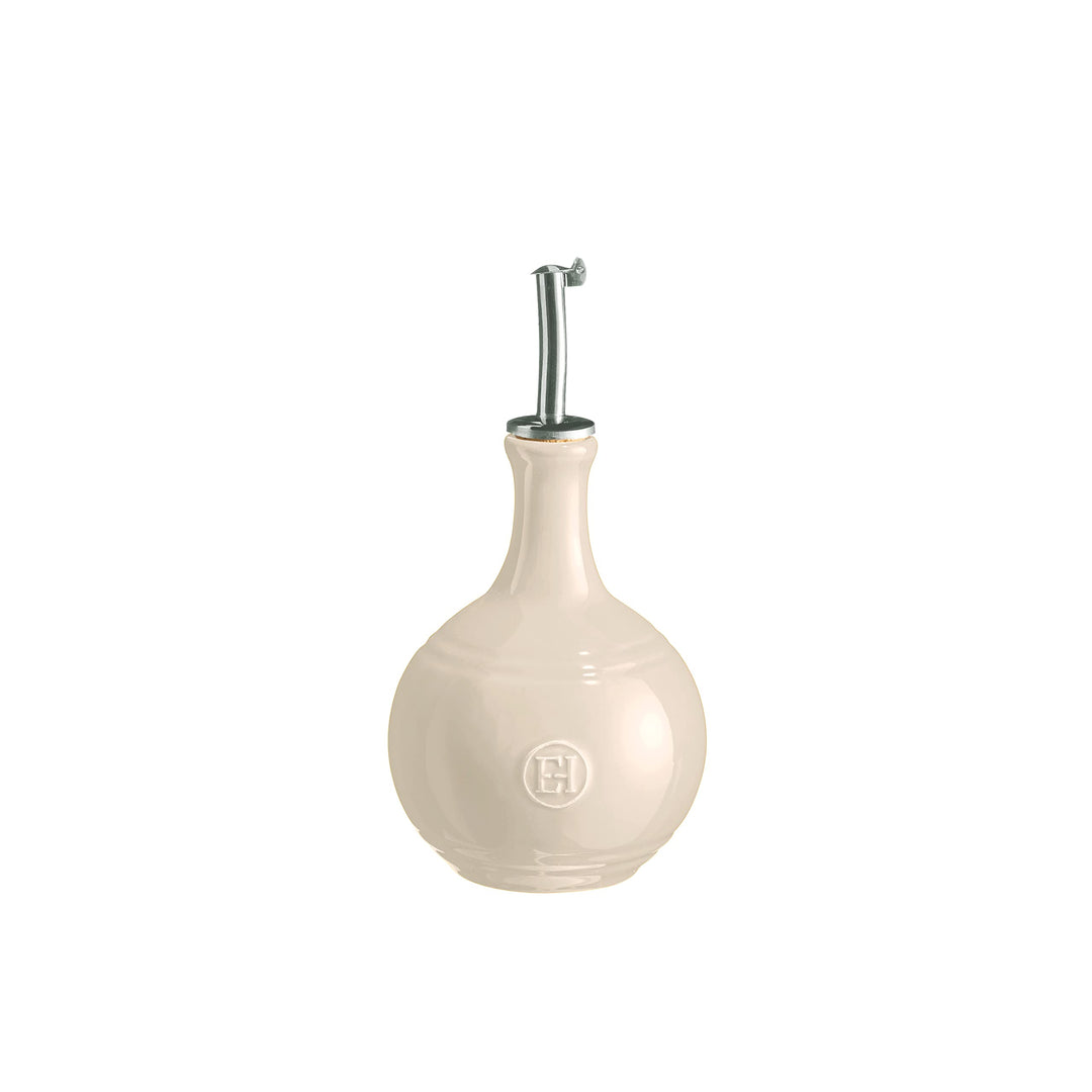 Emile Henry EH020216 Öl-/ Essig-Ballon, 0,4 l, Keramik, Lehmfarben
