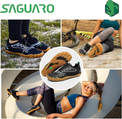 SAGUARO Unisex Barfussschuhe Traillaufschuhe Schnell Trocknend Wassersportschuhe, Gr. 36-47 36 EU 05