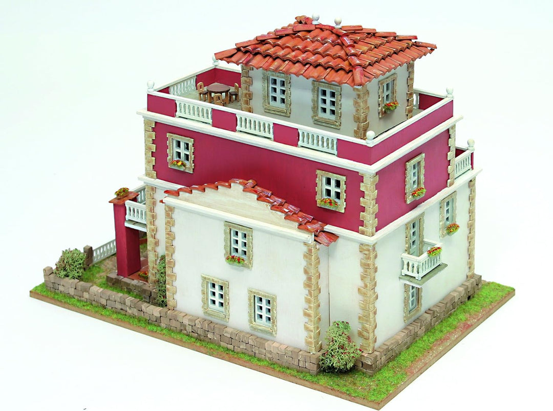 Domus Kits Domus Kits40959 Arquitectura Sitges Häuser, Massstab 1:60, Mehrfarbig