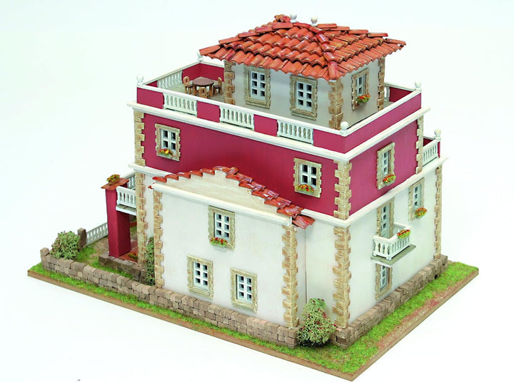 Domus Kits Domus Kits40959 Arquitectura Sitges Häuser, Massstab 1:60, Mehrfarbig
