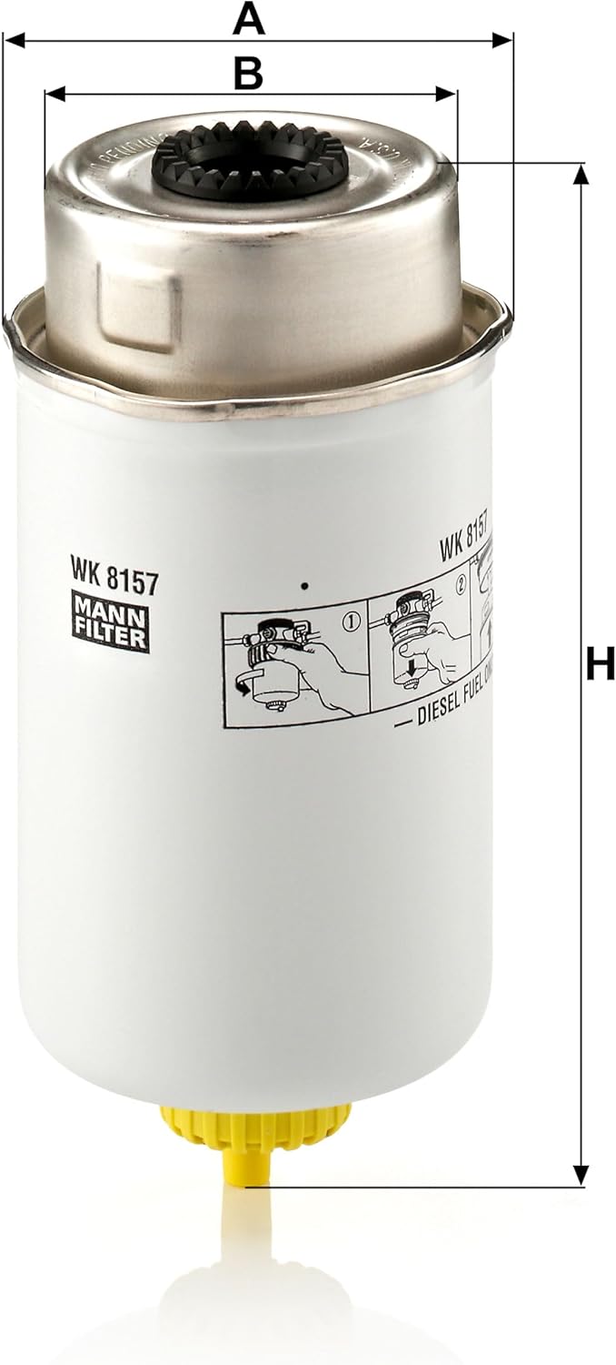 MANN-FILTER WK 8157 Kraftstofffilter – Für PKW