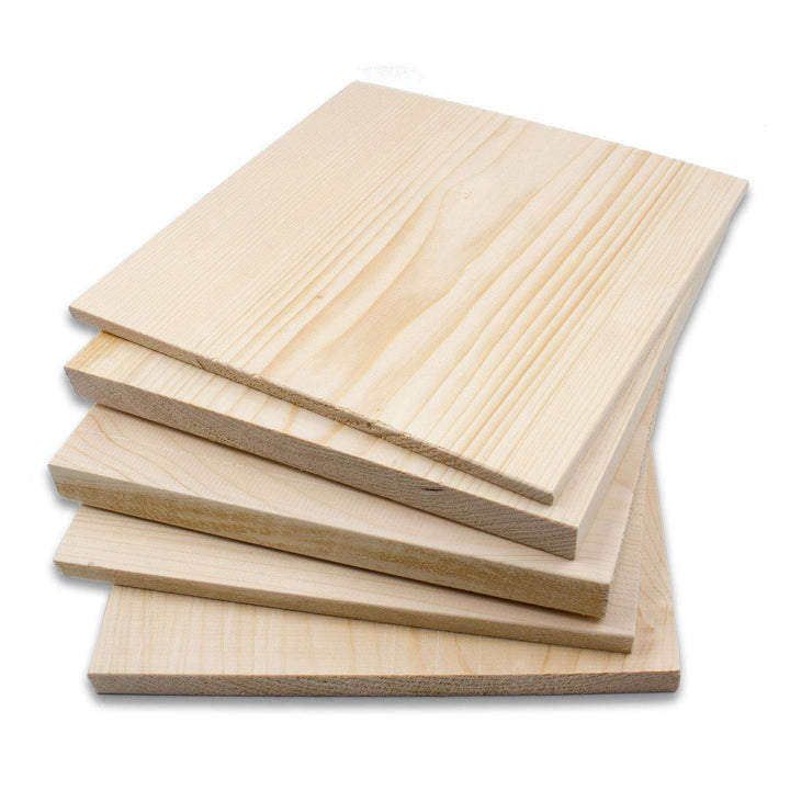 10er Set Bruchtestbretter für Taekwondo aus getrocknetem Fichtenholz, mit den Massen 20cm x 30cm x 1
