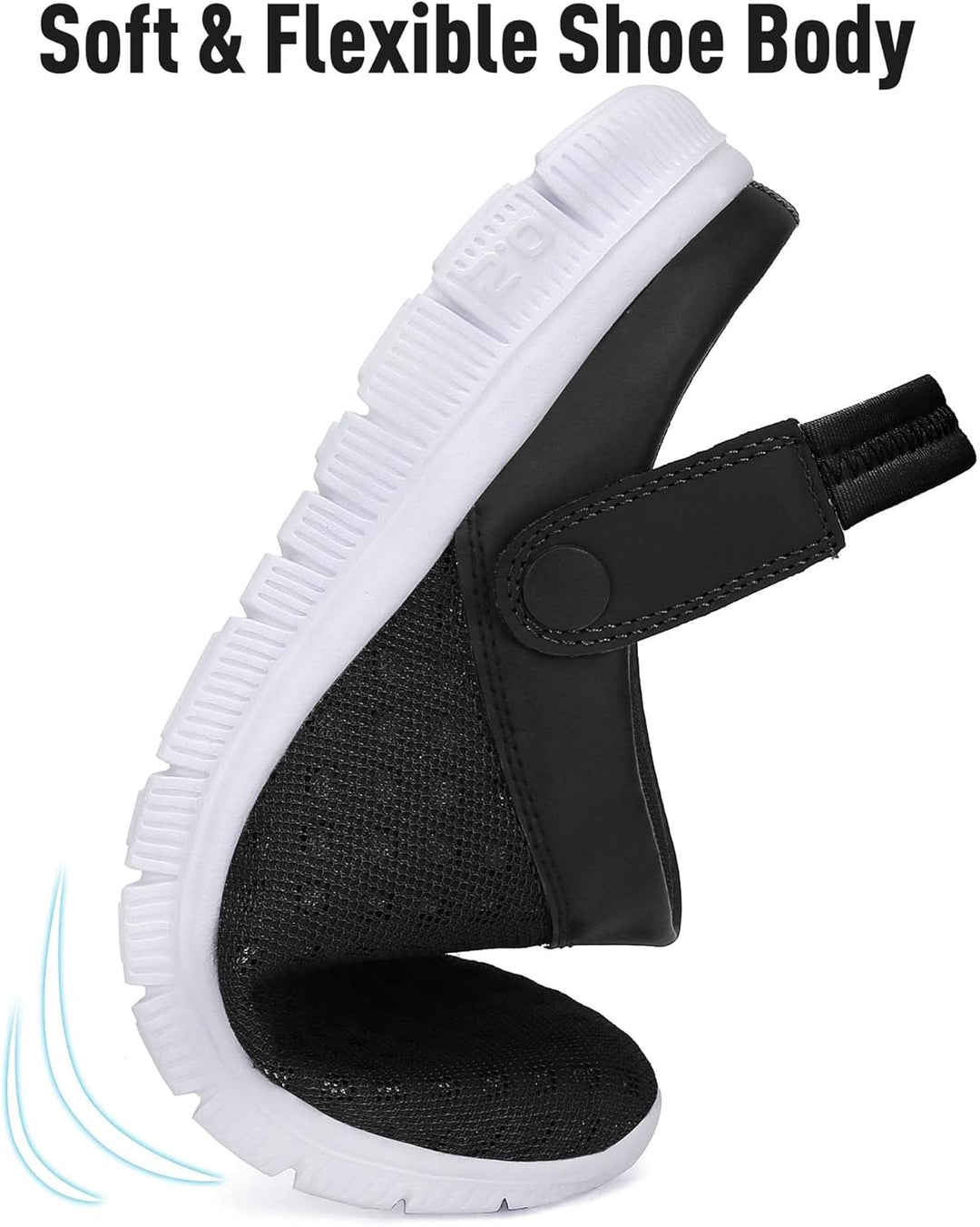 SAGUARO Sommer Clogs Herren Gartenschuhe Damen Hausschuhe Leicht Pantolette rutschfest Badelatschen