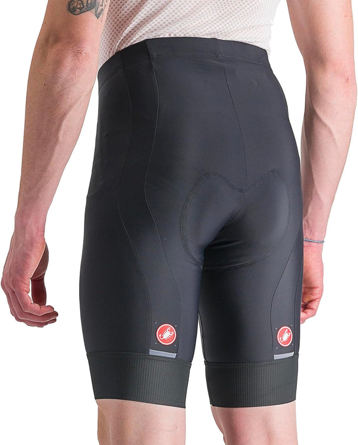 CASTELLI Herren Kurze Hose L Schwarz, L Schwarz