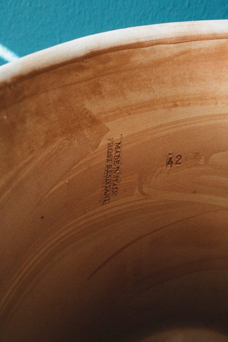 Blumentopf Pflanzgefäss Übertopf Terracotta FROSTFEST QUALITÄTSWARE Conca LIMONI (48cm), 48cm