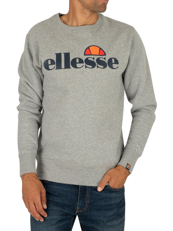 Ellesse Herren Small Logo Succiso XXL Grey Marl, XXL Grey Marl