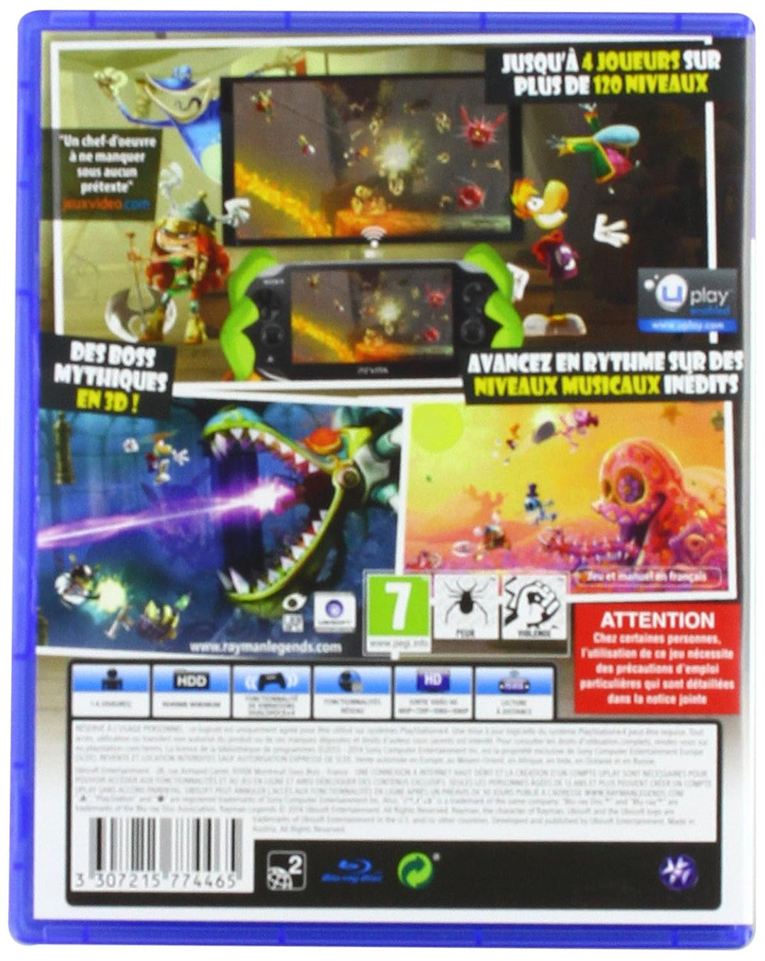 Rayman Legends Ps4 [Französisch Import] (Deutsch-Spiel)