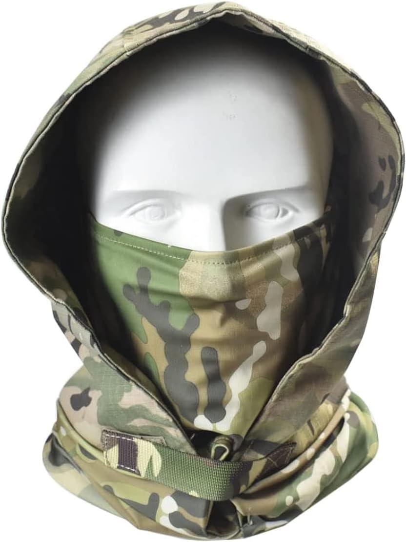 Für Outdoor-Sport, CS Cosplay, verstellbar, Vollgesichtsschutz, Airsoft-Schädelmaske mit Brille, Stu