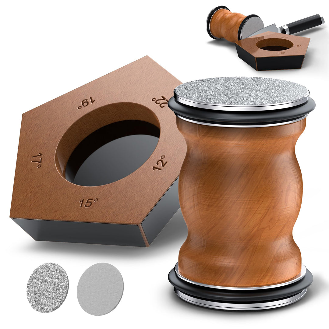 Messerschärfer Profi Mit 12°/15°/17°/19°/22° SchäRfwinkel, Messerschleifer, Knife Sharpener, Schleif