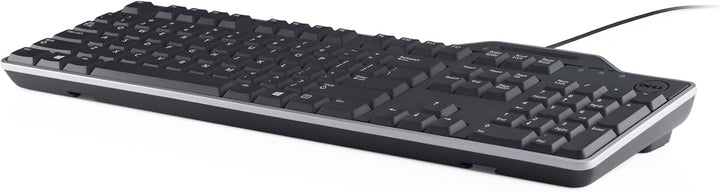 Dell KB-813, Wired, Smartcard Reader USB Keyboard, UK/Irish (QWERTY), schwarz Business Tastatur schw