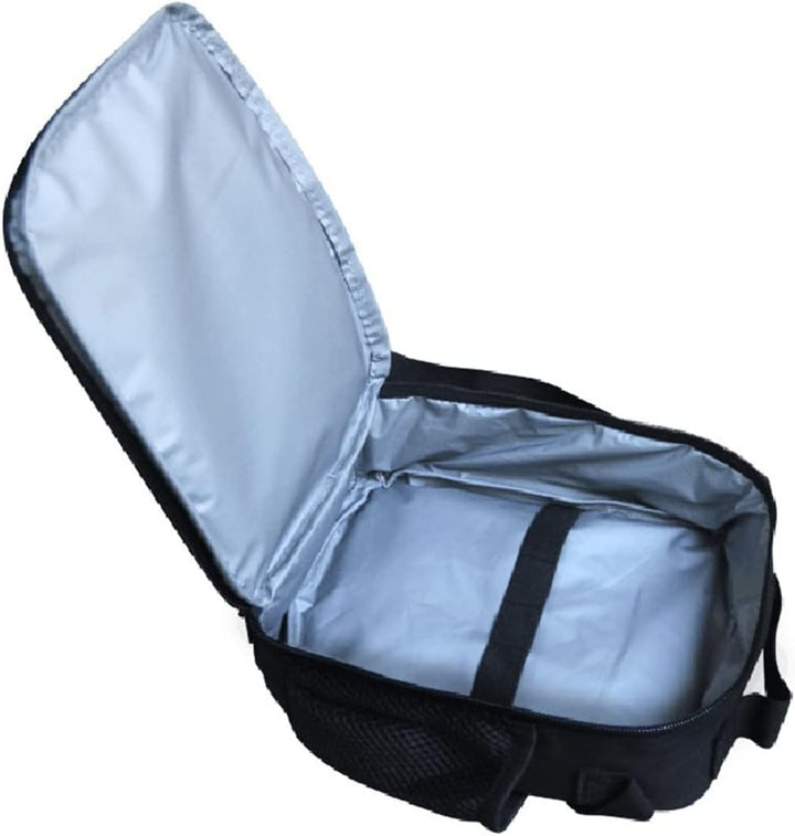 Kuiaobaty Jungen Schulrucksack Set, Panda Wolf Traktor Büchertasche Federmäppchen Mittagessen Tasche