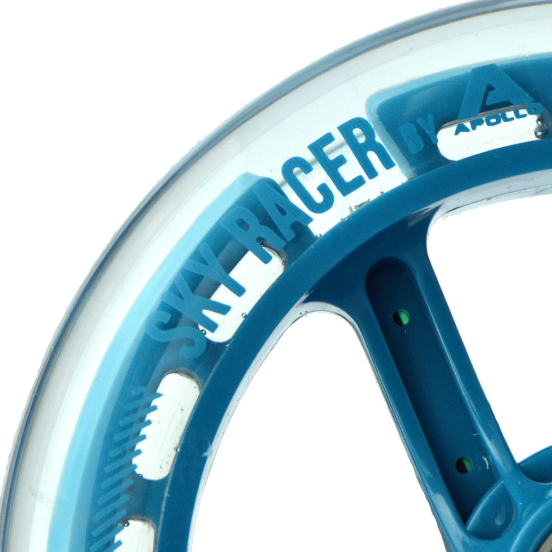 Apollo City Scooter 145mm Ersatzräderset Pro Wheels - ABEC 7 Kugellager, Roller Rad Ersatz-Räder pas