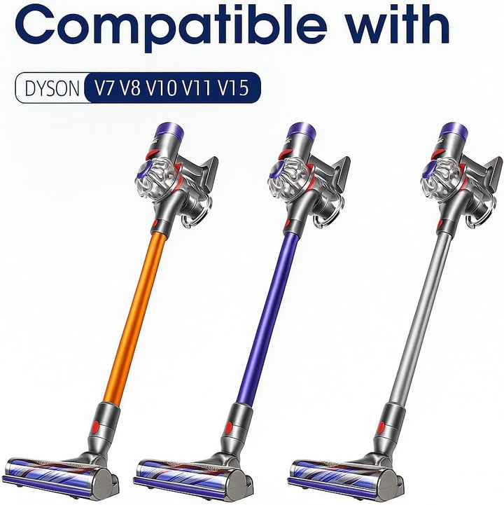 MOPEI Verlängerungsrohr für Dyson V7 V8 V10 V11 V15 Stabstaubsauger, 73 cm (Silber)