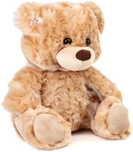 LotFancy Teddybär Kuscheltier 20cm, Süsses Stofftier Teddy, Klein, Braun | Plüschtier Teddy Bär, Bra