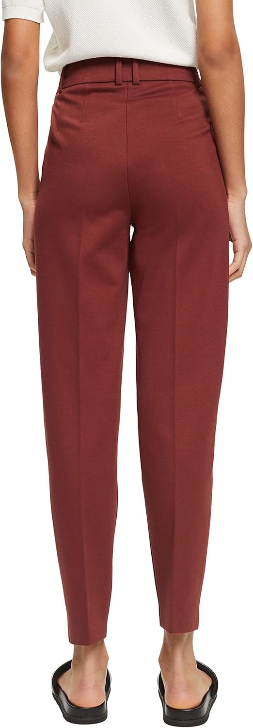 ESPRIT Damen Hose, 220/Rust Brown