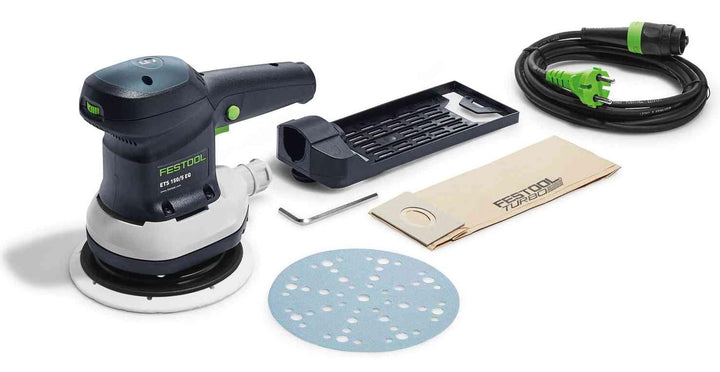 Festool Exzenterschleifer ETS 150/5 EQ (mit Schleifteller Ø 150 mm MULTI-JETSTREAM 2 (weich W-HT), F