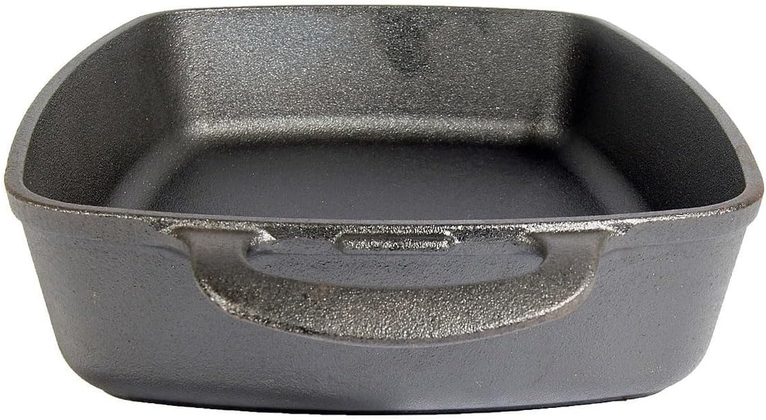 Ungarischer Bräter aus Gusseisen, 7,5 kg, 45 x 27 x 9 cm, 7056 cm³, Schwarz, Ohne Deckel, Geeignet f