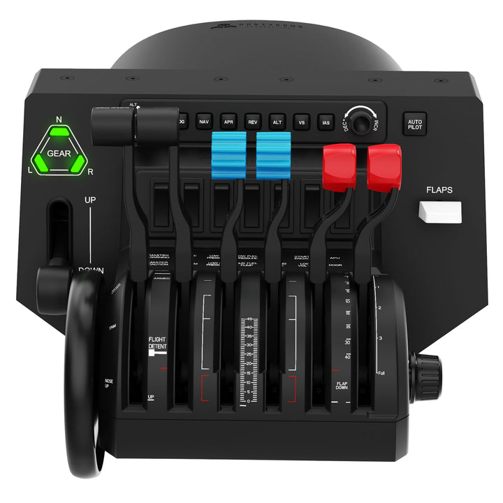 Honeycomb Aeronautical Bravo Throttle Quadrant with Auto Pilot & Annunciator Panel in aviation quali