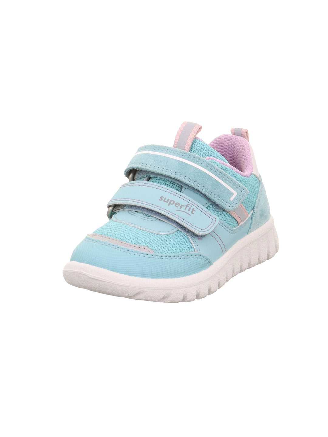 Superfit Mädchen Sport7 Mini Sneaker 1-006203Sneaker 20 EU Hellgrün Lila 7530, 20 EU Hellgrün Lila 7