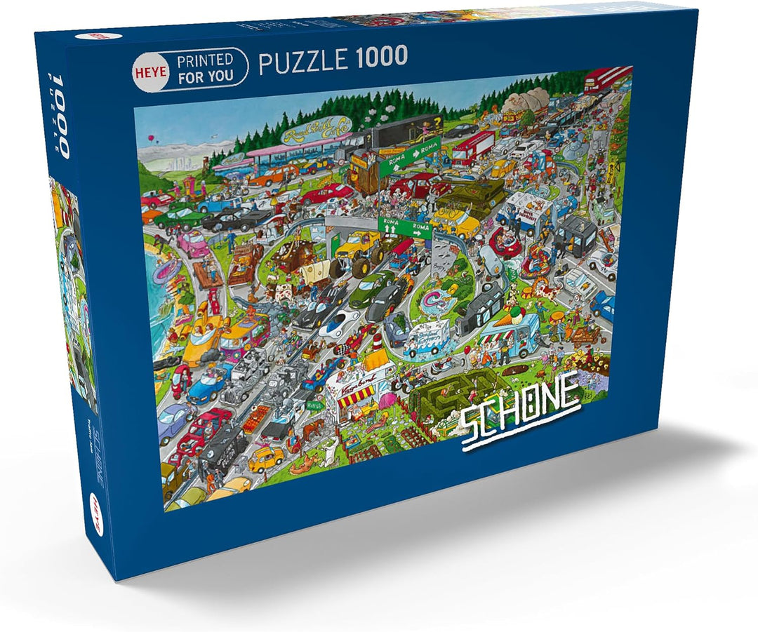 Traffic Jam - Christoph Schöne - Premium 1000 Teile Puzzle - MyPuzzle Sonderkollektion von Heye Puzz