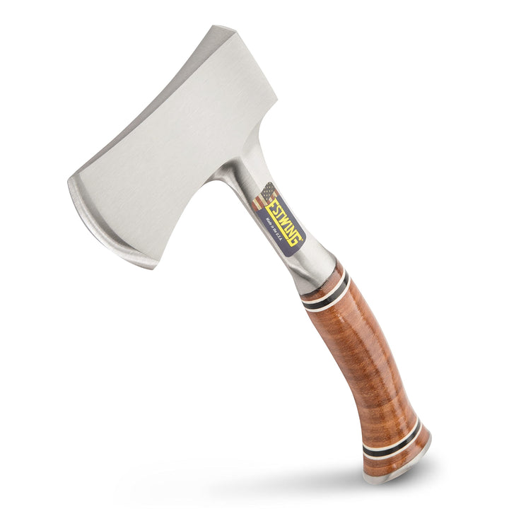 Estwing - E14A Sportsmans Axe - Leather Grip - ESTE14A 610g, S= 70mm 305mm Schwarz, 610g, S= 70mm 30