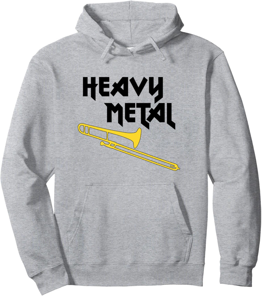 HEAVY METAL, Posaunisten Geschenk, lustiges Posaune Pullover Hoodie