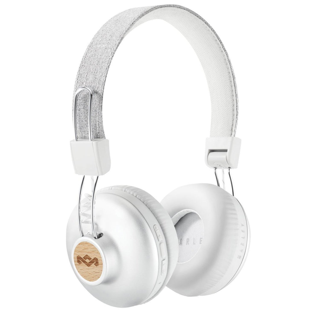 House of Marley Bluetooth Over-Ear Kopfhörer ohne Kabel 'Positive Vibration' mit integriertem Mikrof