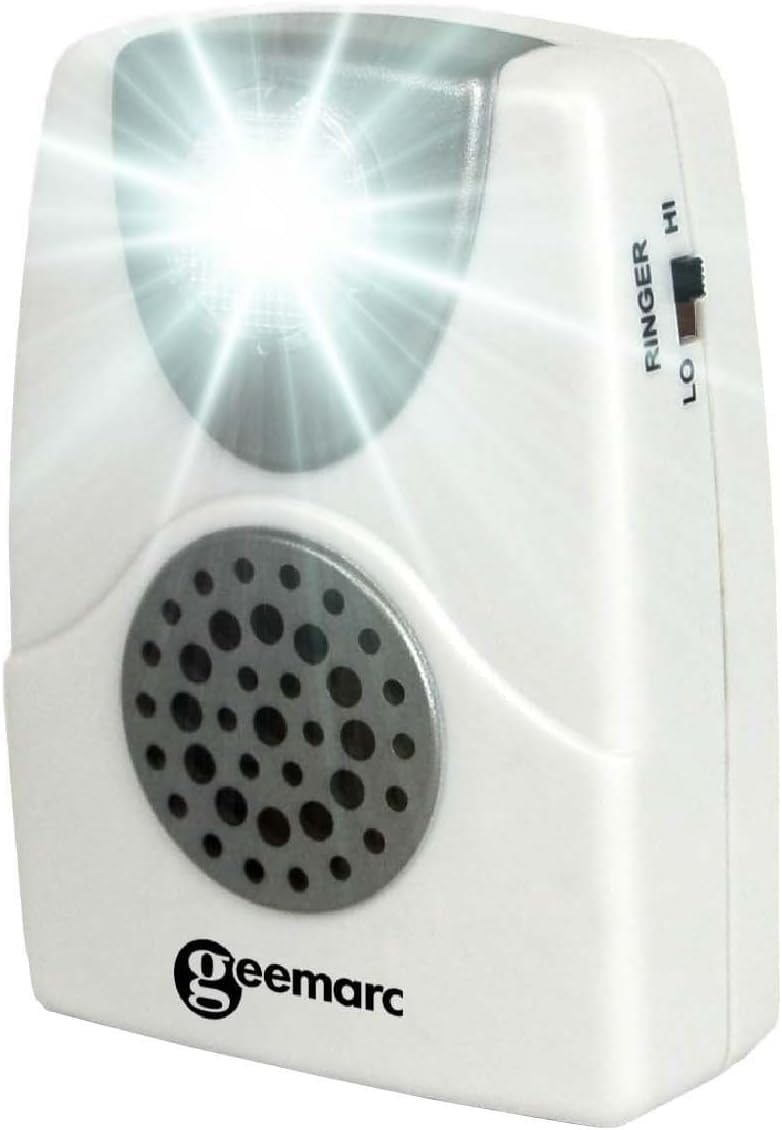 SwissvoiceXtra 1110 Un & Geemarc CL11Geemarc CL11 Akustische Telefon-Anrufanzeige mit Blitzlicht – K