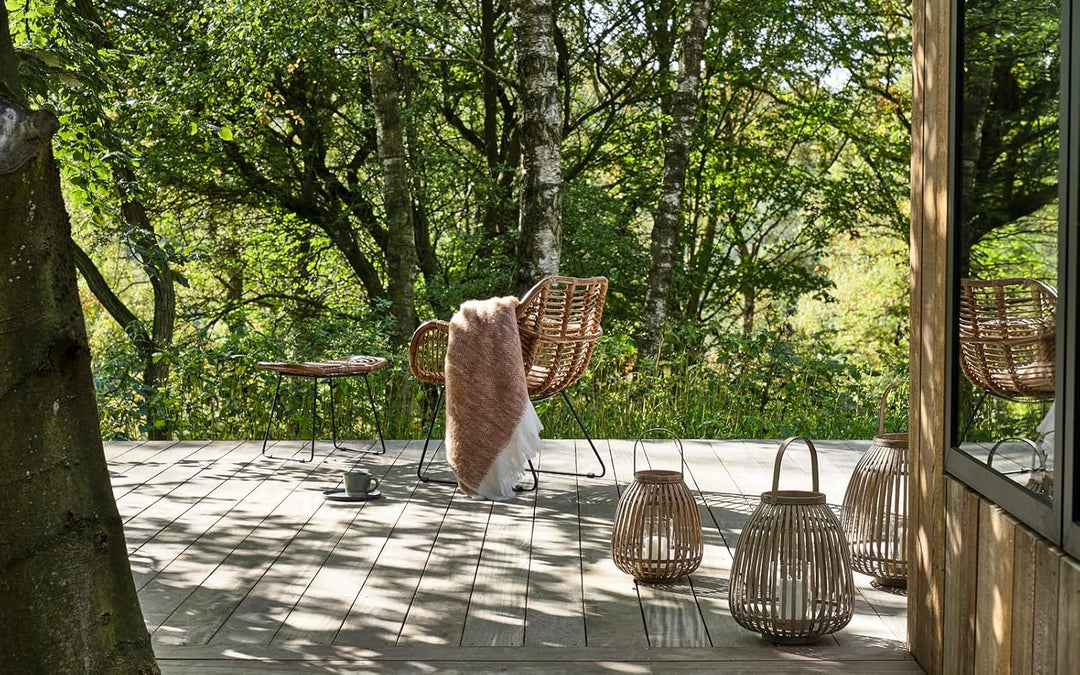 Villa Collection Amas Laterne Dia. 29 x 35 cm Natur 35 cm - dia. 29 cm Natur, 35 cm - dia. 29 cm Nat