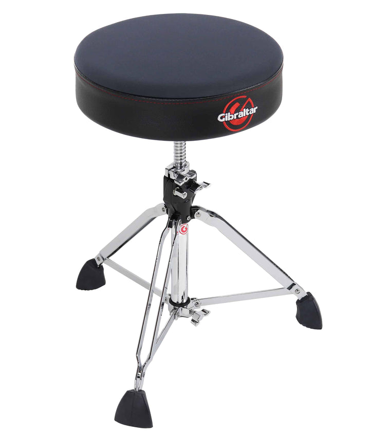 Gibraltar Schlagzeughocker, Drumhocker 9000 Series Round Neoprene, 9608NR (Durchmesser: 35cm, Neopre