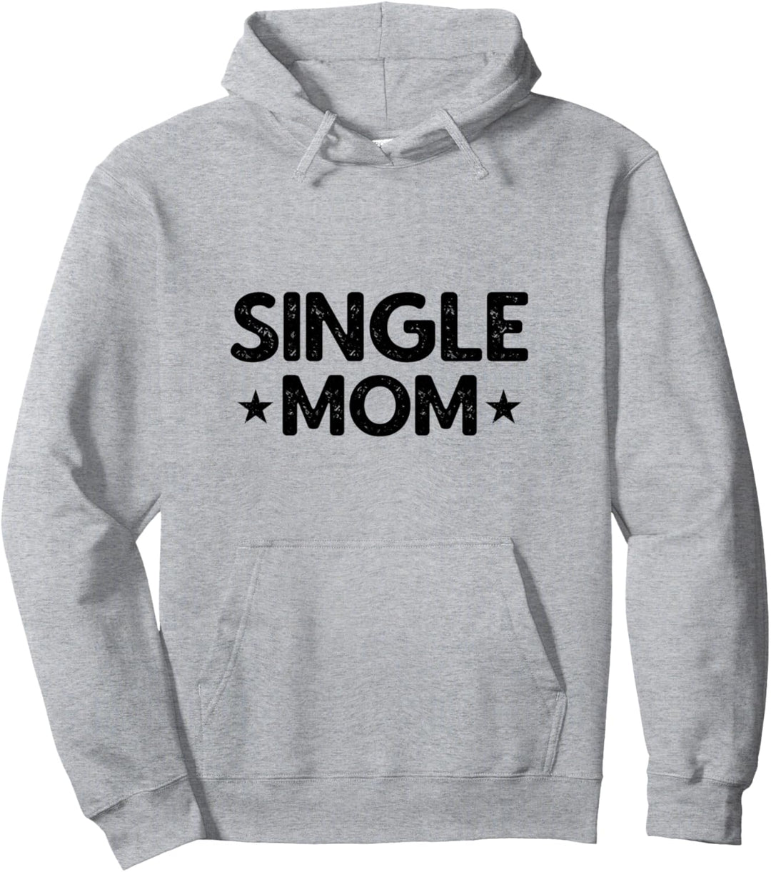 Alleinerziehende Mutter Vintage Pullover Hoodie