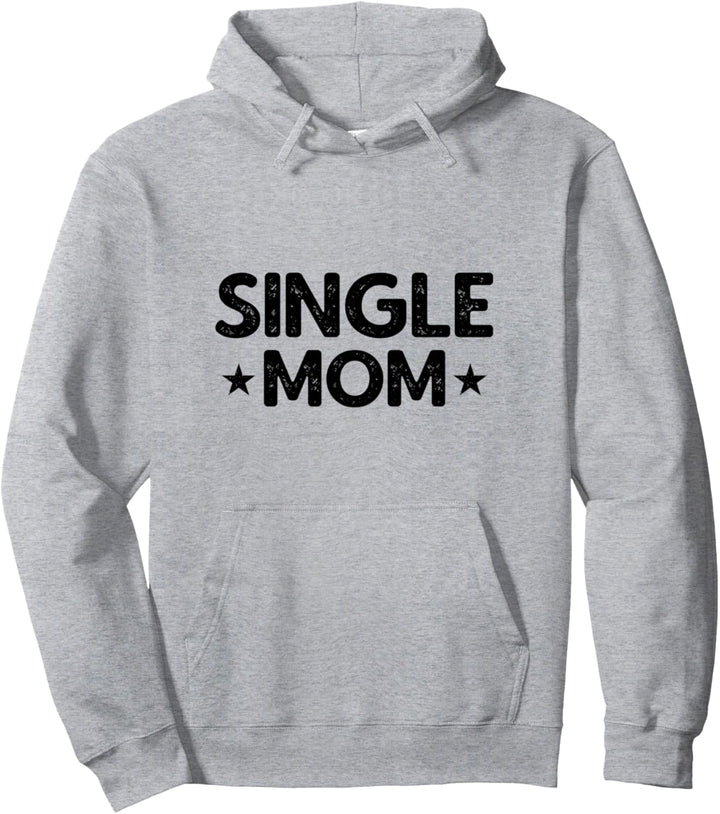 Alleinerziehende Mutter Vintage Pullover Hoodie