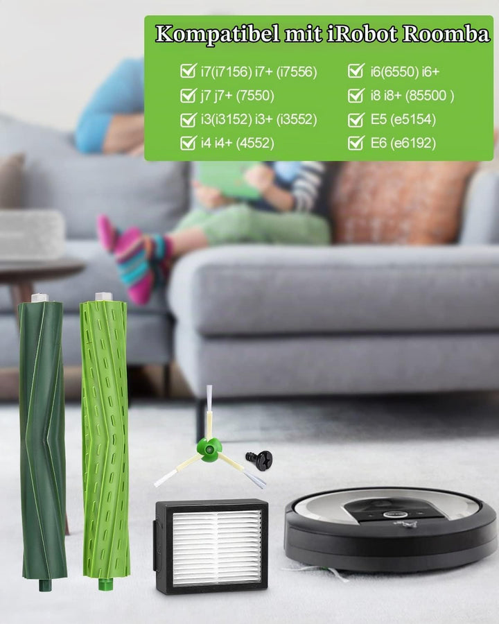 Bürsten Ersatzteile für iRobot Roomba E &amp; I Serie E5 E6 i7 i7+ i3 i3+ i4 i4+ i6 i6+ j7 j7+ Saugrobot