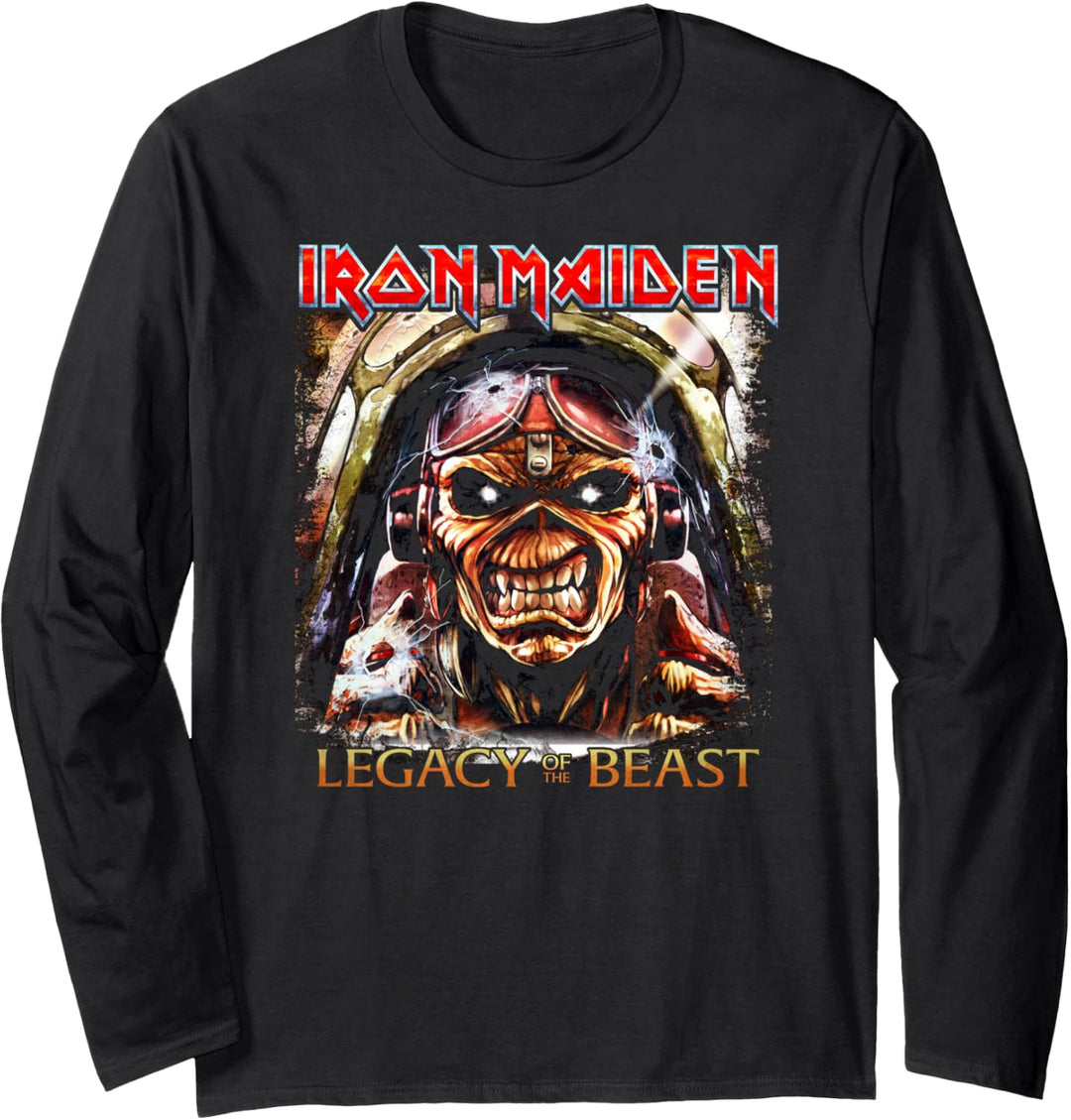 Iron Maiden - Legacy Aces Langarmshirt
